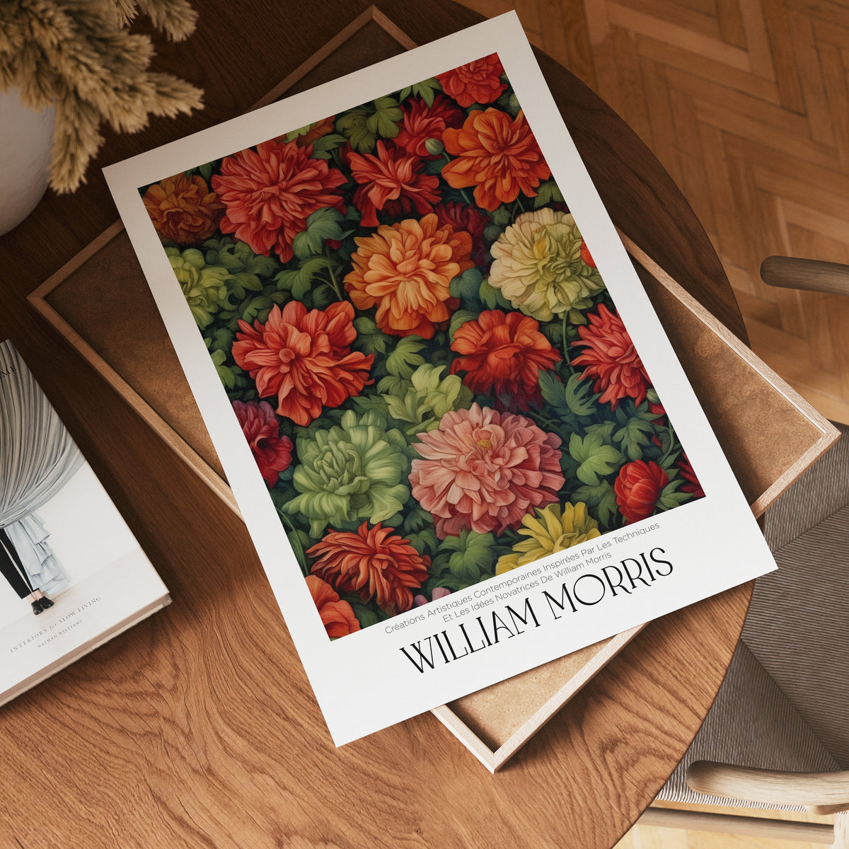 William Morris Autumn Garden – affisch med snyggt motiv, köp enkelt hos Posternord i flera storlekar