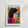 Madame Rouge Matisse – stilfullt konsttryck från Posternord, tryckt på matt finpapper