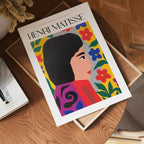 Madame Rouge Matisse poster visad rakt fram – Posternord affisch i hög tryckkvalitet