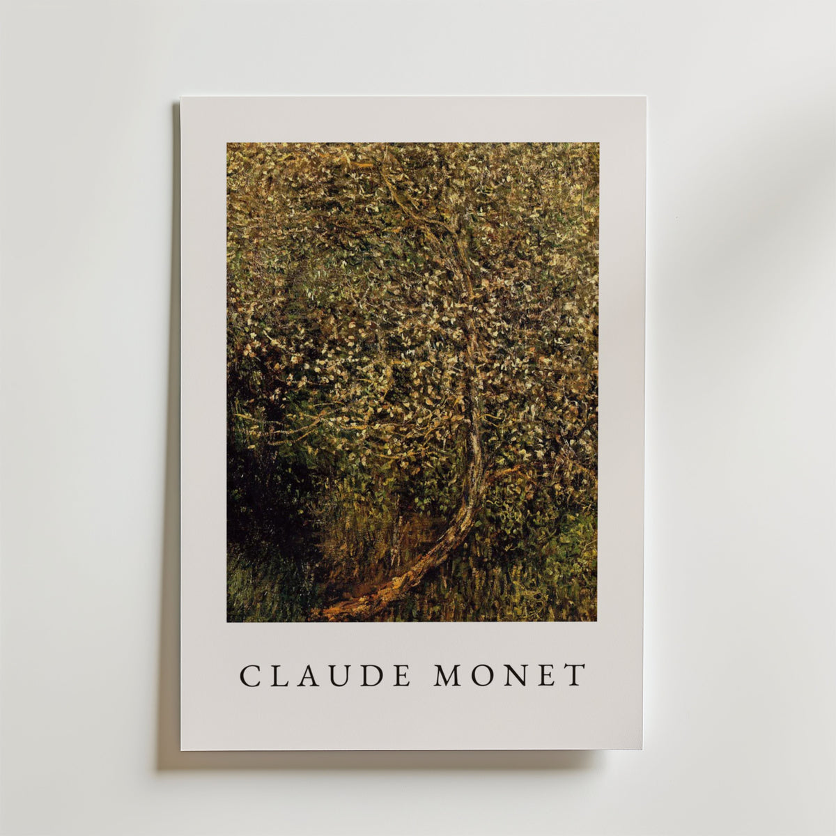 Claude Monet Apple Tree – stilfullt konsttryck från Posternord, tryckt på matt finpapper