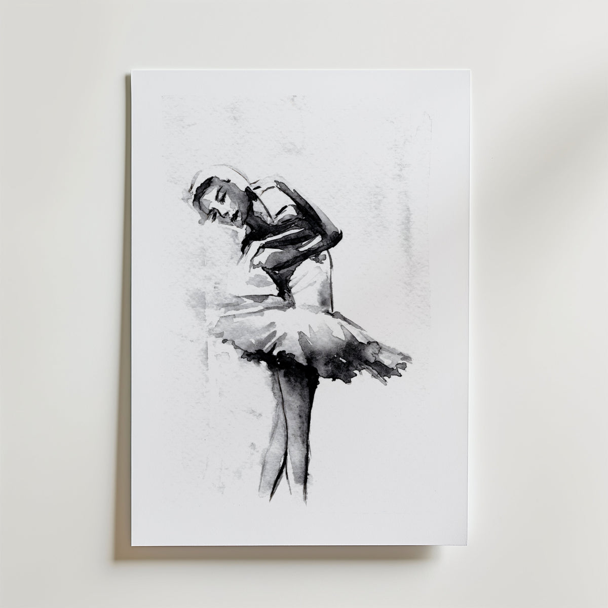 Helena Engström Ballet Dancer – stilfullt konsttryck från Bozetto, tryckt på matt finpapper