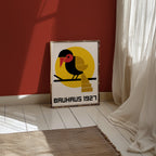 Bauhaus Bird Poster – i rum 2
