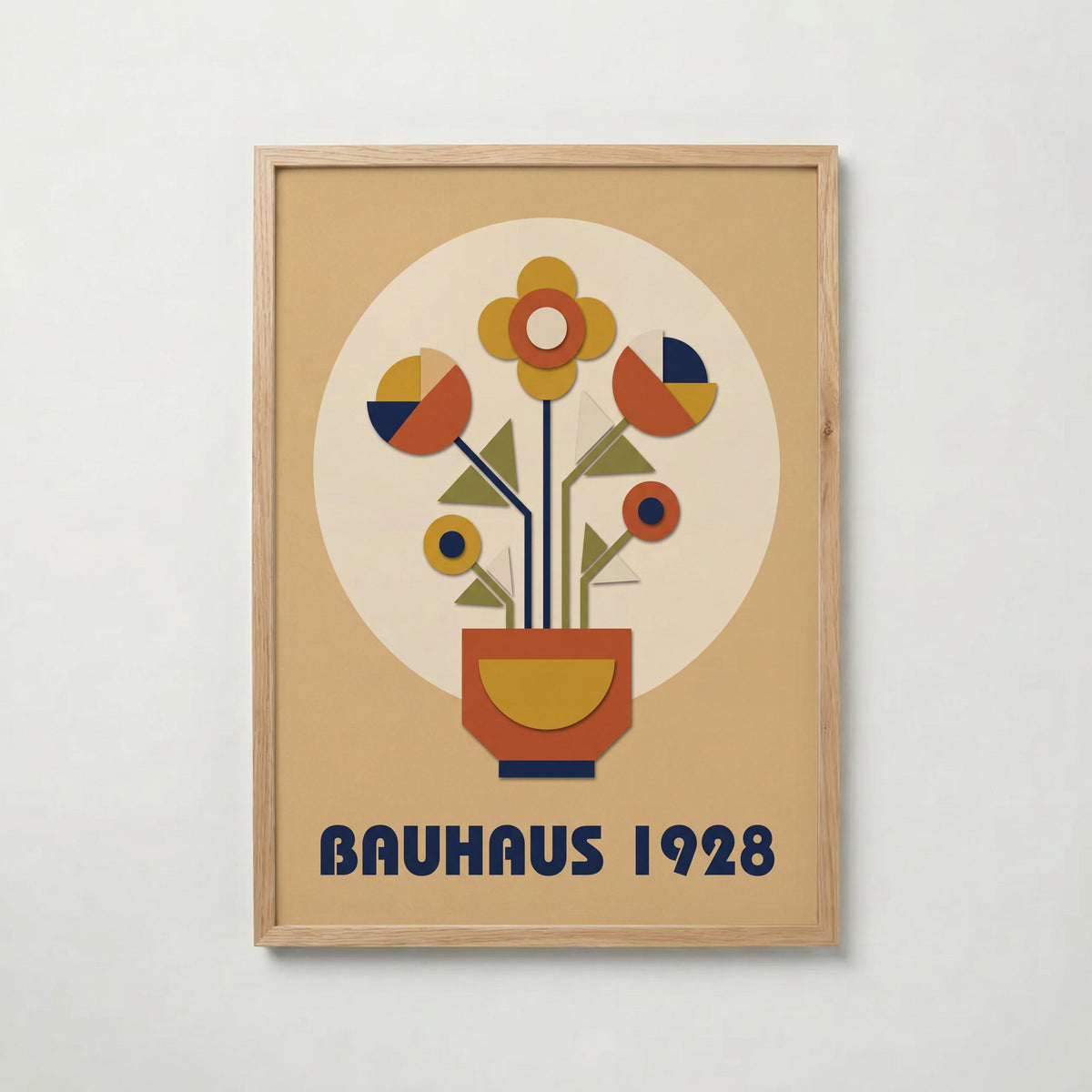 Bauhaus Flowerpot Poster – ekram