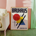 Bauhaus Exhibition 1923 Poster – i rum 1