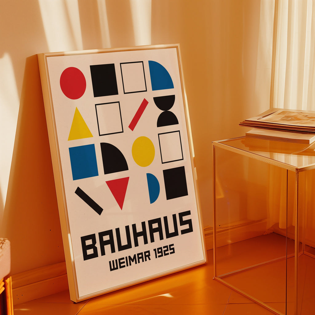 Bauhaus Weimar Poster – i rum 3