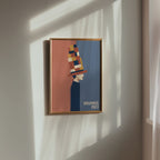 Bauhaus Hat Lady Poster – i rum 5