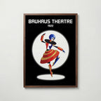 Bauhaus Theatre Poster – valnötsram