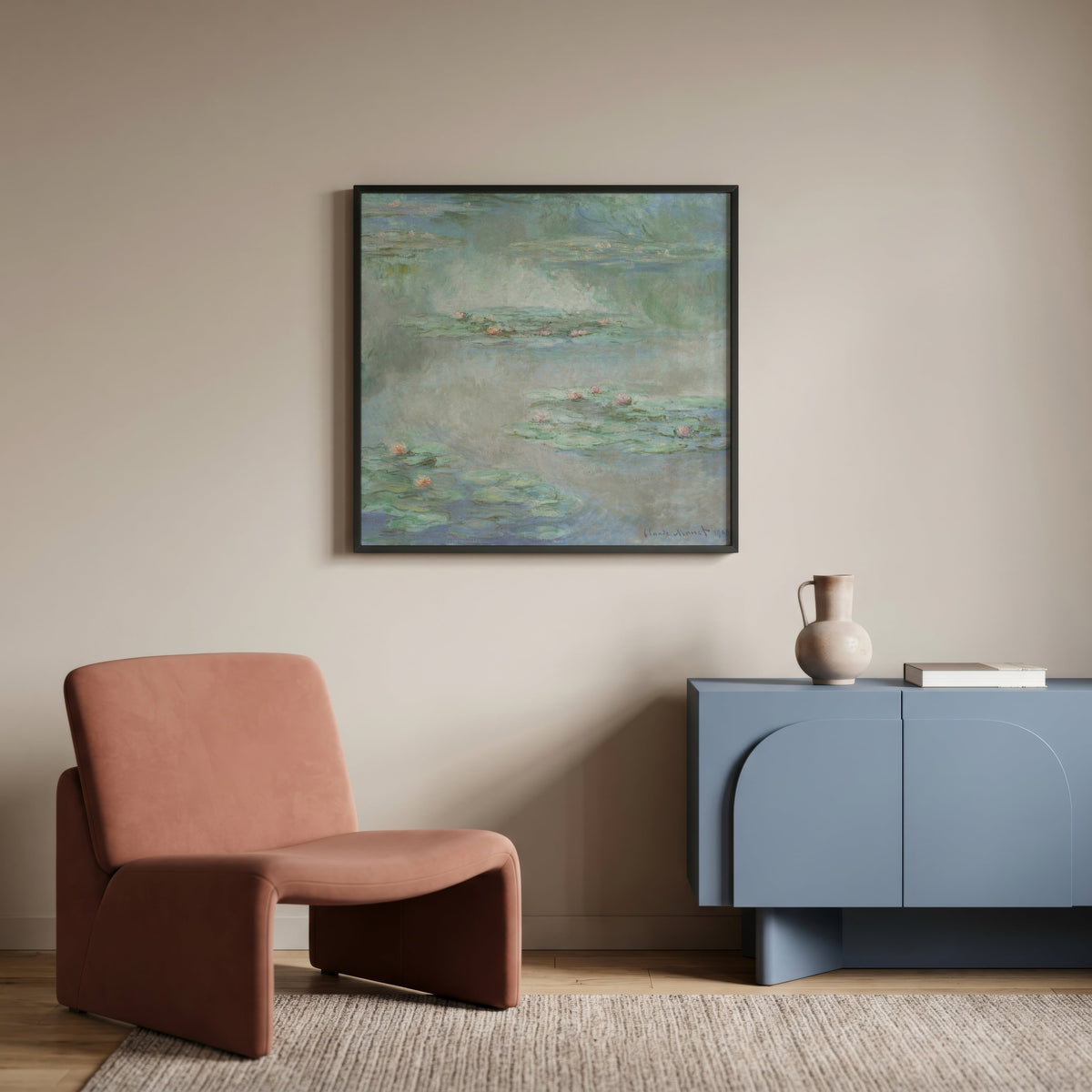 Storleksguide för Claude Monet Waterlilies – hitta perfekt format hos Posternord i hög kvalitet