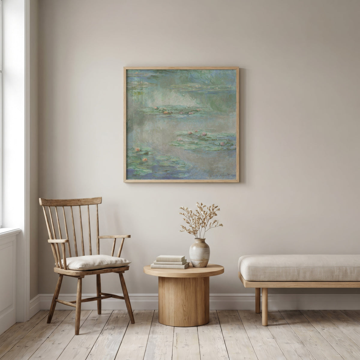 Claude Monet Waterlilies – se tillgängliga storlekar för din Posternord poster i hög kvalitet