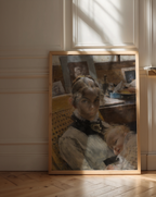 Mockup av Carl Larsson Wife and their affisch på vägg – köp enkelt hos Posternord i hög kvalitet