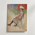 Carl Larsson Dagmar Grill 1909 affisch på neutral bakgrund – poster från Posternord