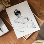 Helena Engström Elegance – affisch med stilfullt motiv från Posternord i hög kvalitet