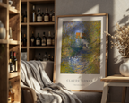 Claude Monet Geese In The poster visualiserad på vägg – från Posternord i hög kvalitet