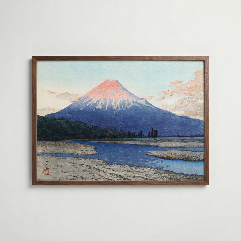 Fuji River Hasui Kawase – köp enkelt hos Posternord konsttryck i hög kvalitet i hög kvalitet