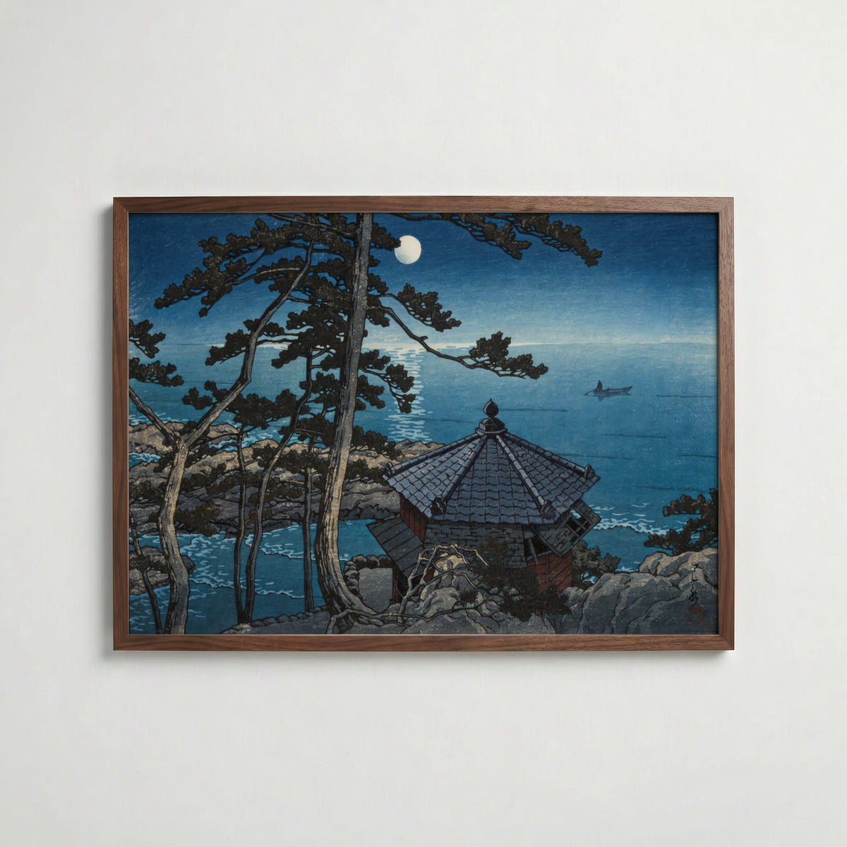 Moon at Goura Hasui Kawase – köp enkelt hos Posternord konsttryck i hög kvalitet i hög kvalitet