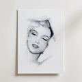 Helena Engström Marilyn IV – stilfullt konsttryck från Posternord, tryckt på matt finpapper
