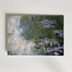 Claude Monet Nymphéas Giverny 1916 affisch i neutral inramning – konsttryck från Posternord i hög kvalitet