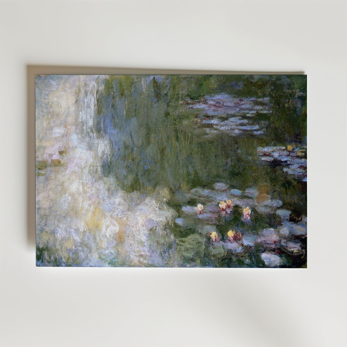 Claude Monet Nymphéas Giverny 1916 affisch i neutral inramning – konsttryck från Posternord i hög kvalitet