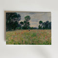 Claude Monet Summer Prairie affisch i neutral inramning – konsttryck från Posternord