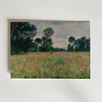 Claude Monet Summer Prairie affisch i neutral inramning – konsttryck från Posternord