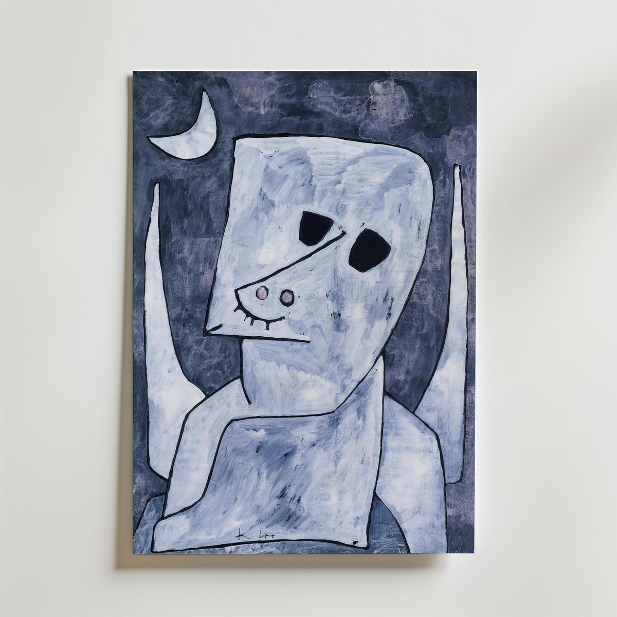 Paul Klee Angel Applicant 1939 Poster – canvas utan passepartout