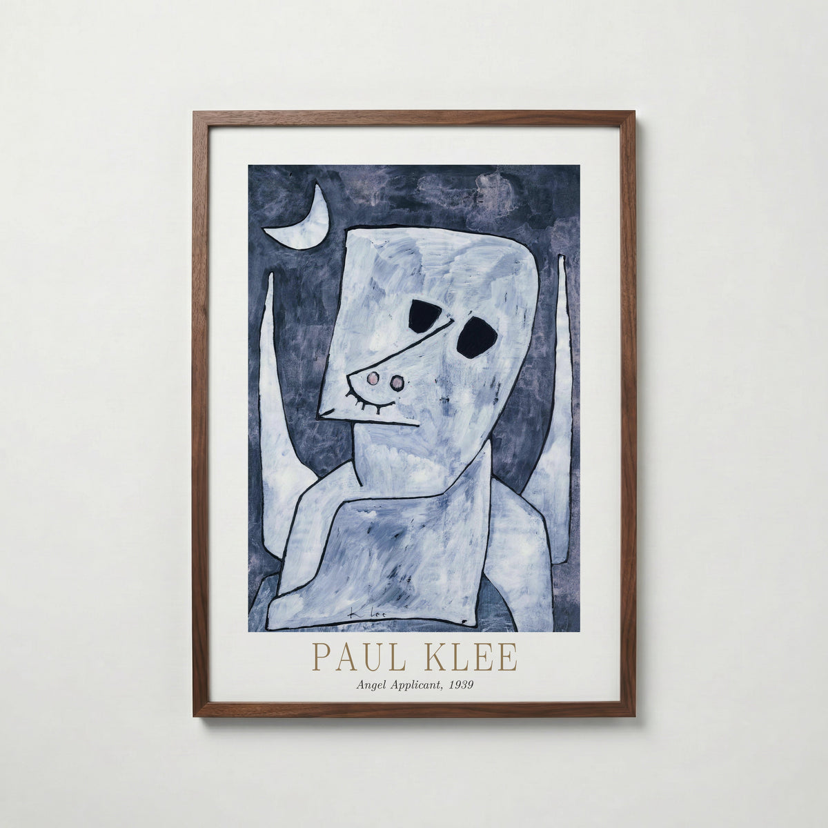 Paul Klee Angel Applicant 1939 Poster – valnötsram