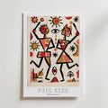 Paul Klee Dancing Figures Poster – med passepartout