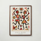 Paul Klee Dancing Figures Poster – valnötsram