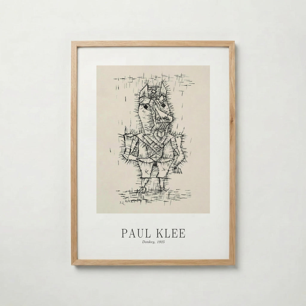 Paul Klee Donkey 1925 Poster – ekram