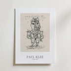 Paul Klee Donkey 1925 Poster – med passepartout