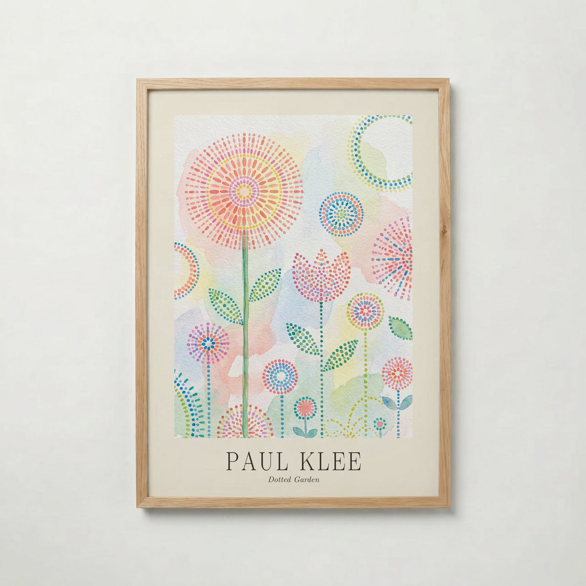 Paul Klee Dotted Garden Poster – ekram