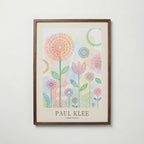 Paul Klee Dotted Garden Poster – valnötsram