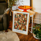 Paul Klee Geometric Owl Poster – i rum 1