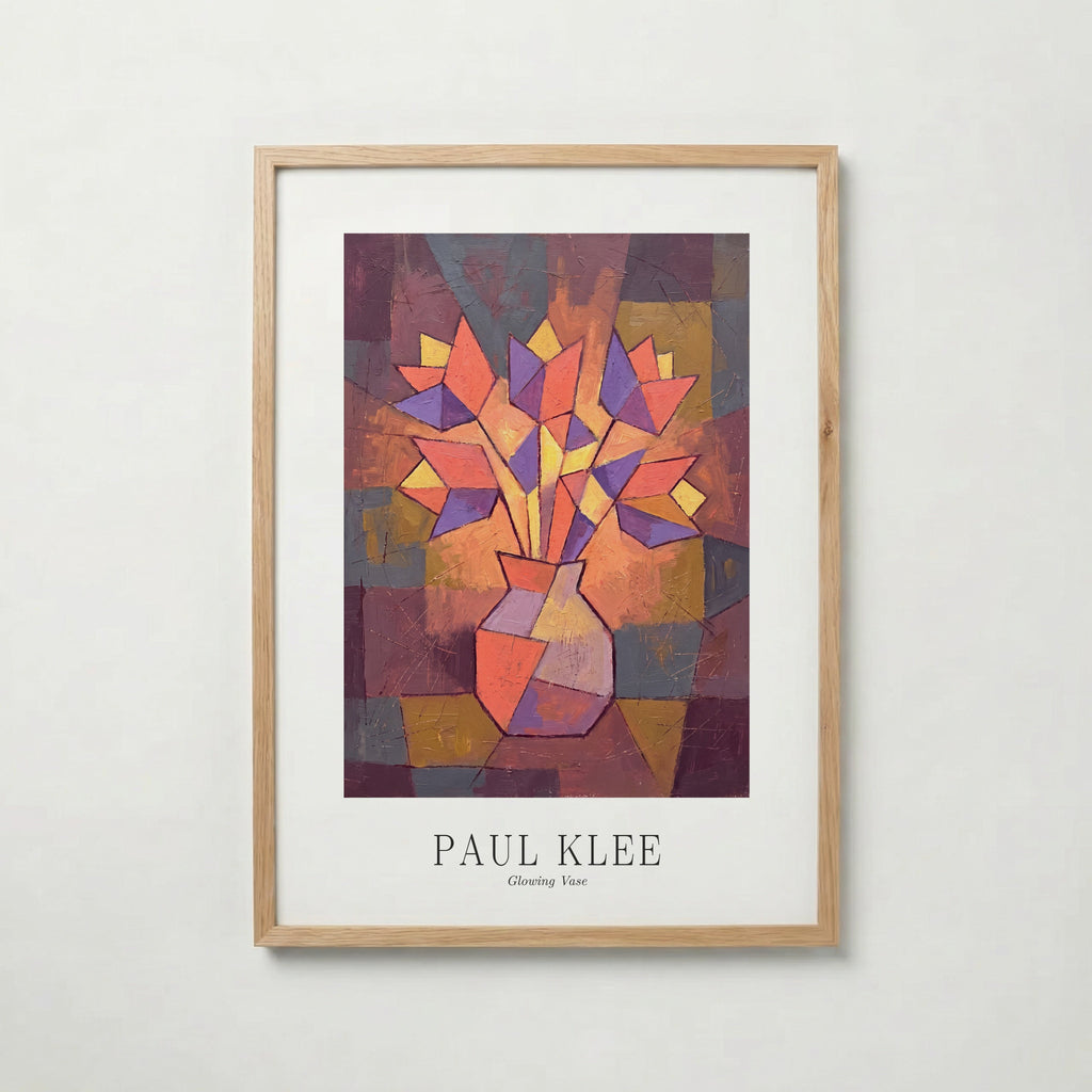Paul Klee Glowing Vase Poster – ekram