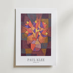 Paul Klee Glowing Vase Poster – med passepartout