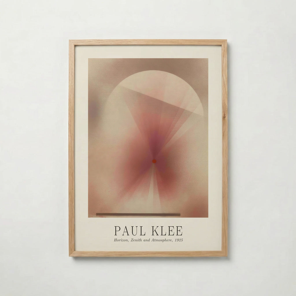 Paul Klee Horizon, Zenith and Atmosphere 1925 Poster – ekram