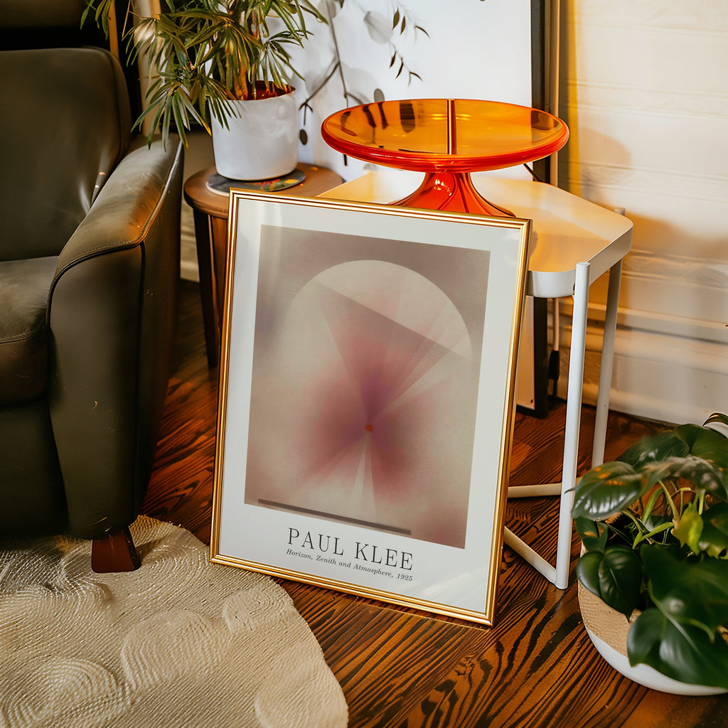 Paul Klee Horizon, Zenith and Atmosphere 1925 Poster – i rum 1