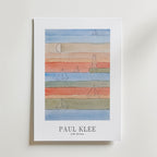 Paul Klee Little Harbour Poster – med passepartout