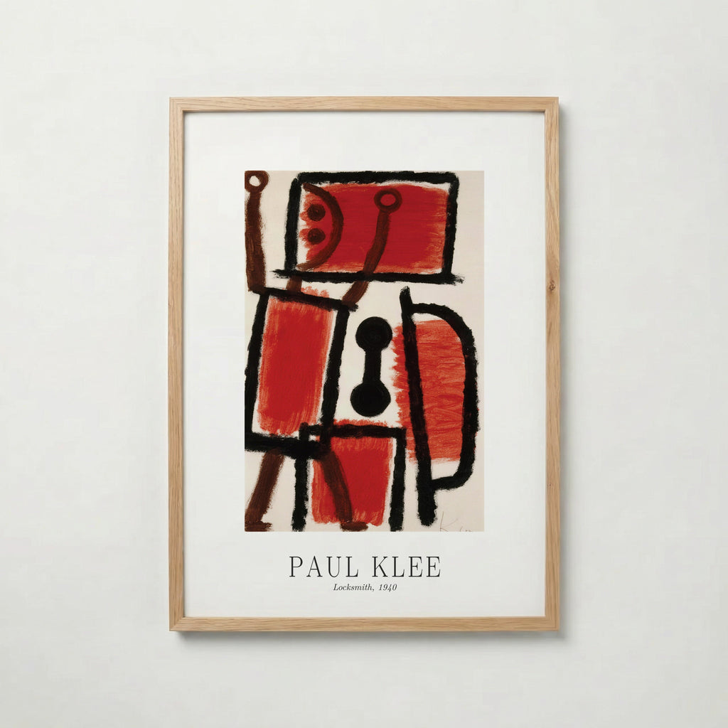 Paul Klee Locksmith 1940 Poster – ekram