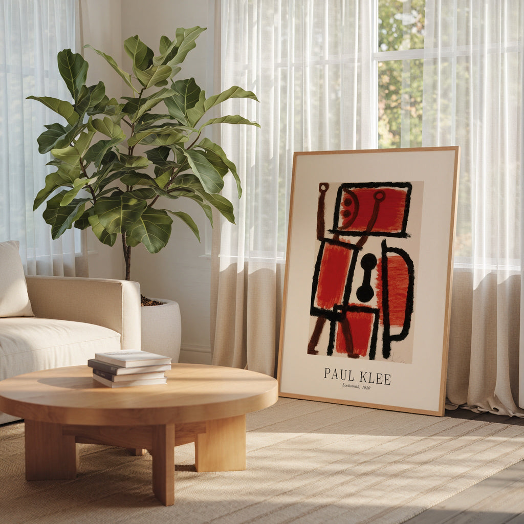 Paul Klee Locksmith 1940 Poster – i rum 4