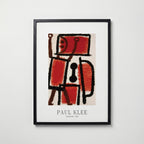 Paul Klee Locksmith 1940 Poster – svart ram
