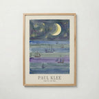 Paul Klee Night Sea with Ships Poster – ekram