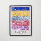 Paul Klee Old City 1928 Poster – svart ram