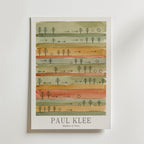 Paul Klee Rhythm of Trees Poster – med passepartout