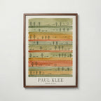 Paul Klee Rhythm of Trees Poster – valnötsram