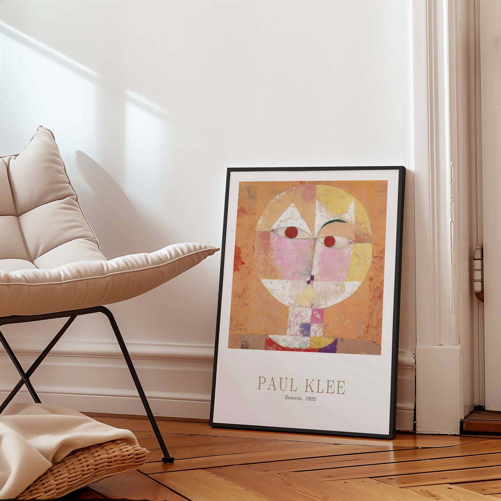 Paul Klee Senecio 1922 Poster – i rum 2
