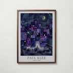 Paul Klee Village at Night Poster – valnötsram