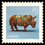 Dalarhino – Tony Nilsson – affisch med stilfullt motiv från Posternord i hög kvalitet