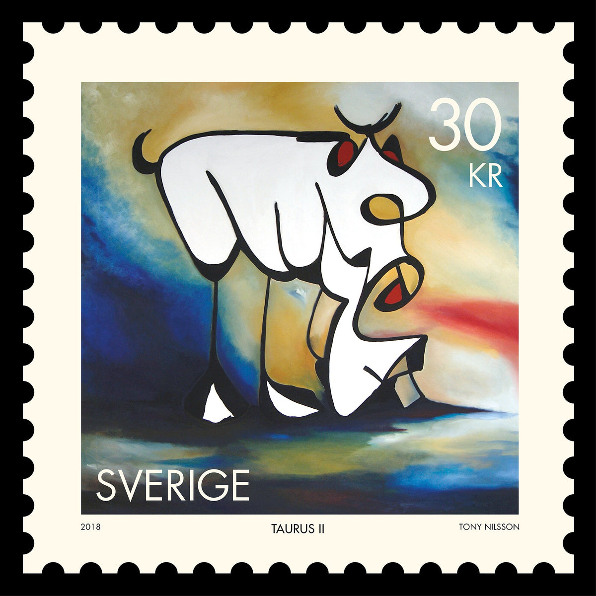 Taurus II – Tony Nilsson – affisch med stilfullt motiv från Posternord i hög kvalitet