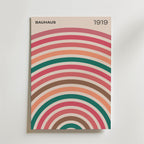 Bauhaus Arches – stilfullt konsttryck från Bozetto, tryckt på matt finpapper i hög tryckkvalitet